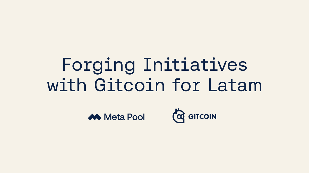 Supporting projects in emerging markets with Gitcoin