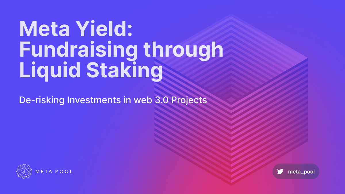 Lossless Staking Rewards-based Web3 Crowdfunding with Meta Yield