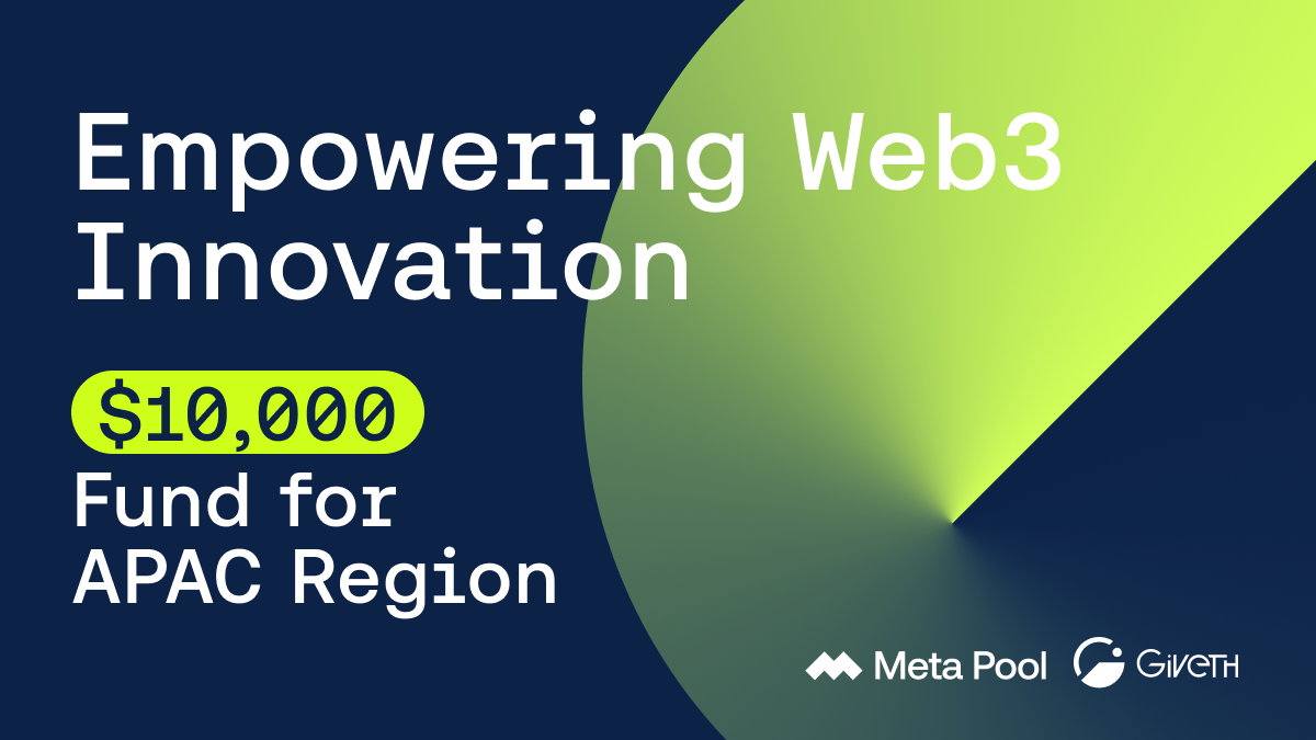 Empowering Web3 Innovation: $10,000 Fund for APAC Region