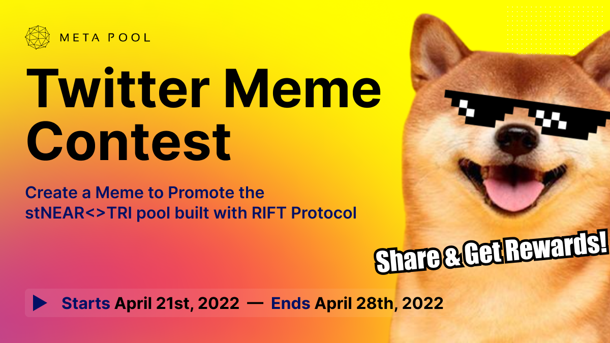 Twitter Meme Contest | stNEAR:TRI Pool with RIFT and Trisolaris