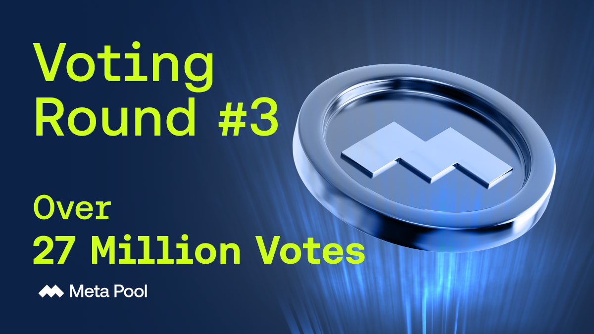Voting Round #3 Concludes, Governance v0.2 set for October